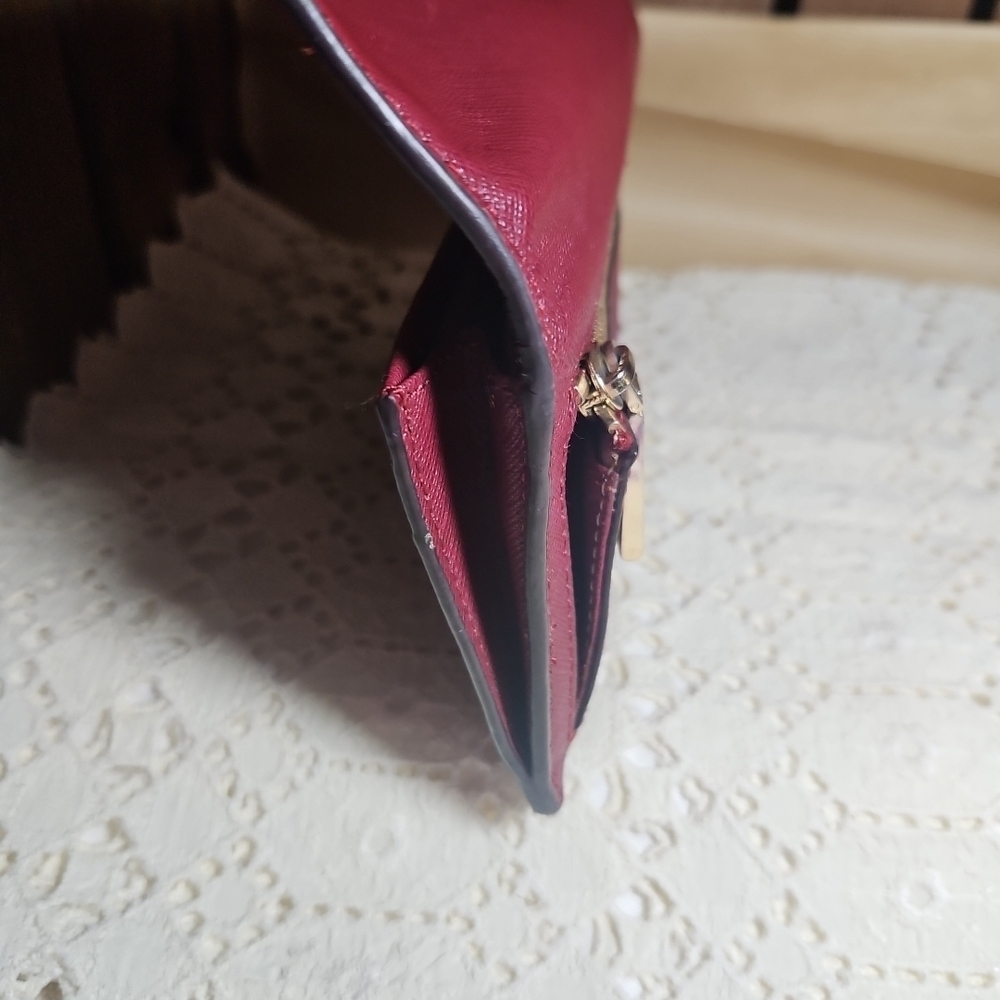 Michael Kors Burgundy Travel Wallet - Picture 7 of 7